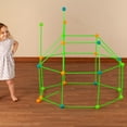 thumbnail image 3 of Glow in the Dark Fort Building, 81 Piece Kit, 3 of 5