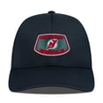 thumbnail image 2 of Men's Levelwear Black New Jersey Devils Retro Skylight Zephyr Adjustable Hat, 2 of 3