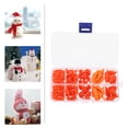 thumbnail image 3 of 160pcs Miniature Winter Snowman Craft DIY Plastic for Miniature Snowman Dolls, 3 of 8