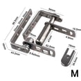 thumbnail image 3 of Double Swinging Cafe Doors Quick Self-returning Saloon Doors Bar Counter Doors, 3 of 8