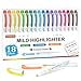 thumbnail image 3 of Shuttle Art Highlighters, 18 Colors Pastel Highlighter Pens Assorted Colors, Dual Tip Mild Color Highlighter Markers, Perfect For Teens, Kids And Adults Coloring, Underlining, Highlighting, 3 of 4