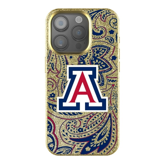 Keyscaper Arizona Wildcats Paisley Bling iPhone Case