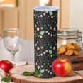 thumbnail image 2 of Pioneer Flower Floral Print Pattern 20oz Skinny Tumbler with Straw & Lid, Double Wall Vacuum Insulated Cup, Leak-Proof, Cup Holder Friendly, Hot 6H Cold 12H, 2 of 6
