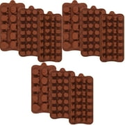9 Pcs Chocolate Mold Hot Moulds Tasty Bites Pudding Molds Silicone Ice Tray Tools