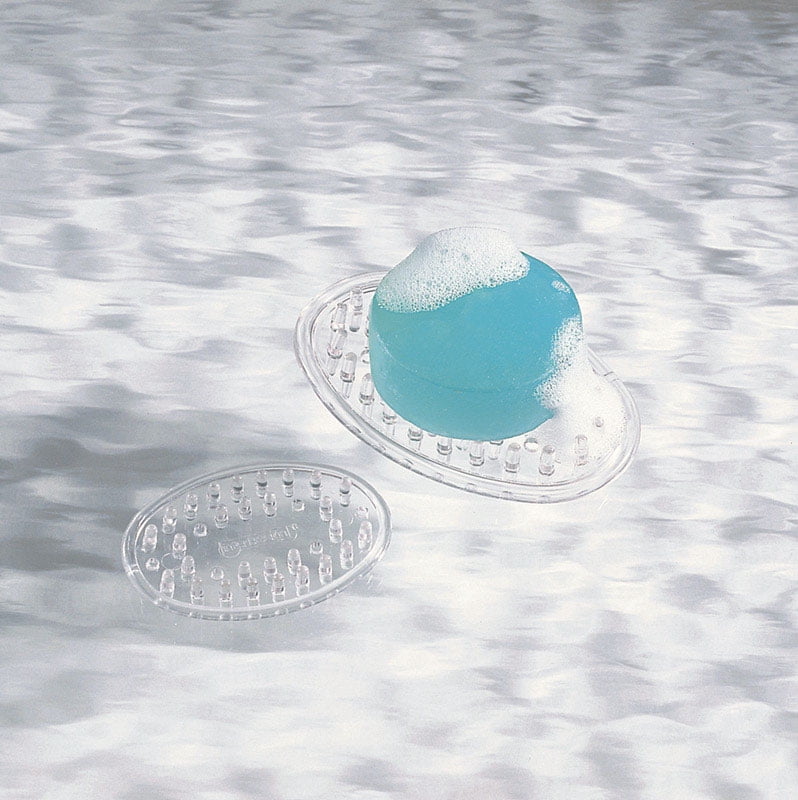 InterDesign  Clear  Clear  Vinyl  Soap Saver
