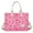 Light Pink, variant on Womens Canvas Tote Bag Purses Casual Print Shoulder Crossbody Bags Multi-pocket Top Handle Work Bag