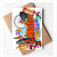 thumbnail image 1 of London Eye England Cartes de Voeux Vous Êtes Invités Invitations, 1 of 3