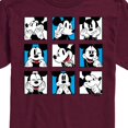 thumbnail image 3 of Mickey & Friends - Mickey Faces - Men's Short Sleeve Graphic T-Shirt, 3 of 5
