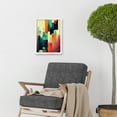 thumbnail image 2 of My Dream Retro Multi Coloured Abstract Painting Artwork Framed Wall Art Print A4, 2 of 4