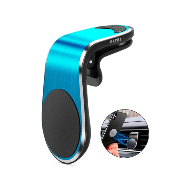 Soporte De Auto Magnético VIMI Para Celular Imán Rejilla Ventilación Azul