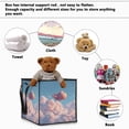 thumbnail image 5 of Home Organizer Foldable Fabric Storage Bin With Handle Flying above The Sky, 5 of 7