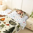 thumbnail image 3 of Catabedysis Modern Camping Pattern Twin Comforter Sets For Camper Gifts,Jungle Animals Deer Bedding Set For Boys,Multicolor,Polkadot Reversible,2-Piece,1 Comforter and 1 Pillowcase, 3 of 7
