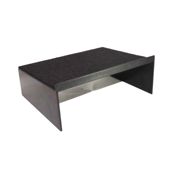 Piezas de instalación personalizadas Organizador de contenedores de almacenamiento para tablero Estante de accesorios Cubby - Negro - Compatible con 2014 2015 2016 2017 2018 2019 C7 Stingray Z06 Grand