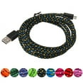 thumbnail image 6 of HMPEAIIY /10FT Micro USB Charger Sync Data Cord for Cell Phone Lightgreen, 6 of 8