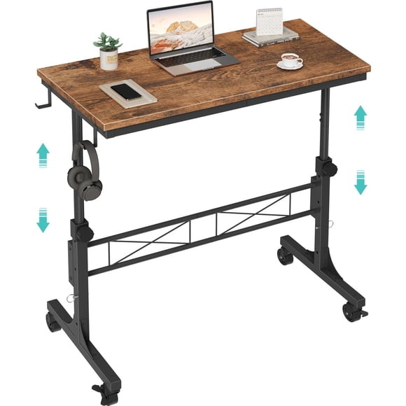 Escritorio enrollable WINAZ, altura ajustable de 80 a 106 cm