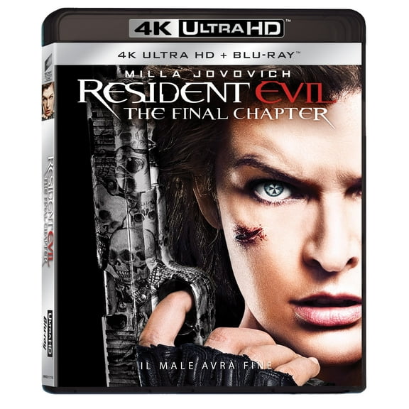 Resident Evil: The Final Chapter (4K Ultra-HD Blu-Ray) (4K Ultra HD) Milla Jovovich Lain Glen