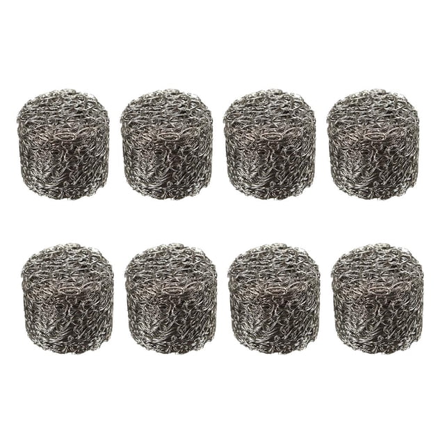De Malla de material acero Inoxidable De 8 Piezas Lavadora A Reemplazo De La De Espuma De Nieve 15 Cm