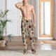 thumbnail image 2 of Fotbe Rustic Plaid Forest Lodge Pantalones de Pijama para Hombre, Pantalones de Dormir, Pantalones de Casa con Cintura Ajustable y Bolsillos-X-Large, 2 of 6