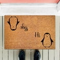 thumbnail image 2 of Door Mats Outdoor Entrance Spring Natural Coir Door Mat Doormats Outdoor Waterproof Spring Rug Outdoor All-Weather Heavy Duty Doormat Mats for Entrance High Traffic Areas Entry, 16x24 Inch Hi Bye, 2 of 7