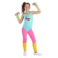 thumbnail image 5 of Totally 80s Girl's Workout Costume, 5 of 6