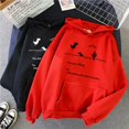 thumbnail image 3 of Sudaderas Casual Oversize Otoño Tendencia Pixel Dinosaurio Mundo De Manga Larga Jerseys Grueso Multicolor Pareja Chamarra Con Capuchapangjing, 3 of 4