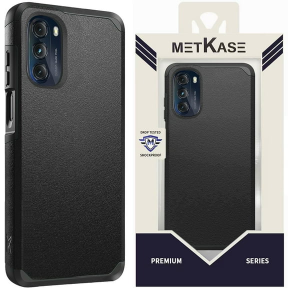 For Motorola Moto G 5G 2022 Premium Tough Strong Protection Shockproof Hybrid Dual Layer Hard PC TPU Rubber Armor Cover ,Xpm Phone Case [ Black ]