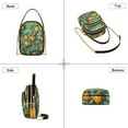 thumbnail image 3 of FORMRS Crossbody Bag for Women Shoulder Cell Phone Purse with Zipper, Orange Tree Pattern, 3 of 7