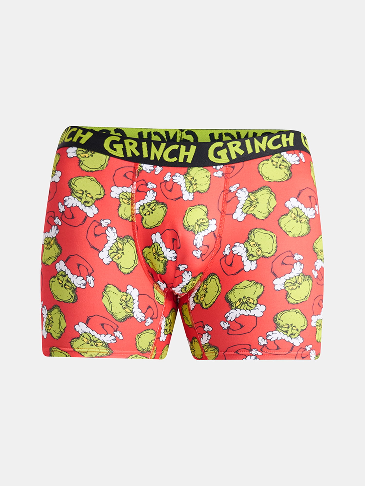 Dr. Seuss The Grinch Men’s Boxer Briefs, 2-Pack, Sizes S-XL