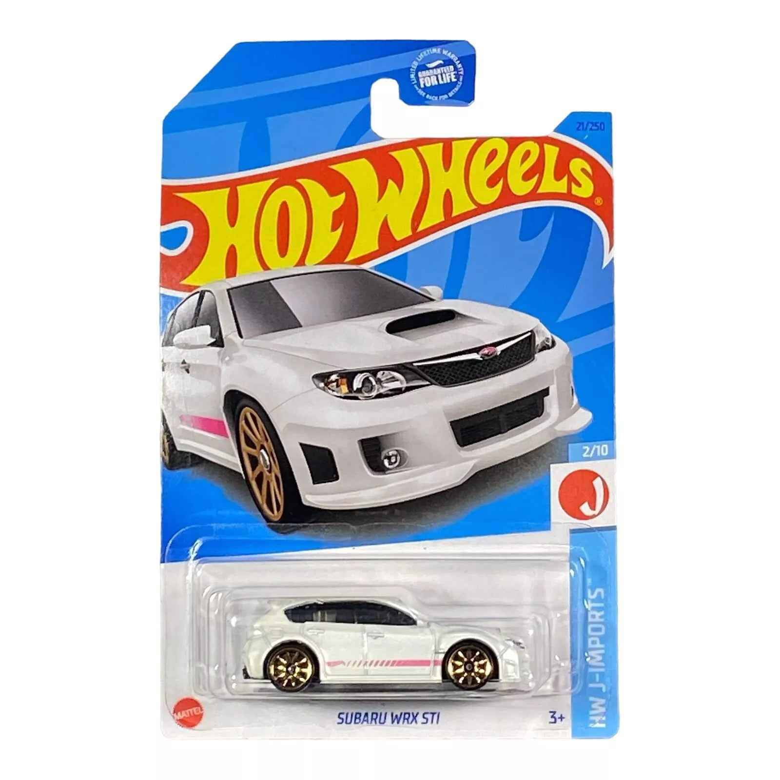 Hot Wheels '98 Subaru Impreza 22B-STi Version HW: The 90's White