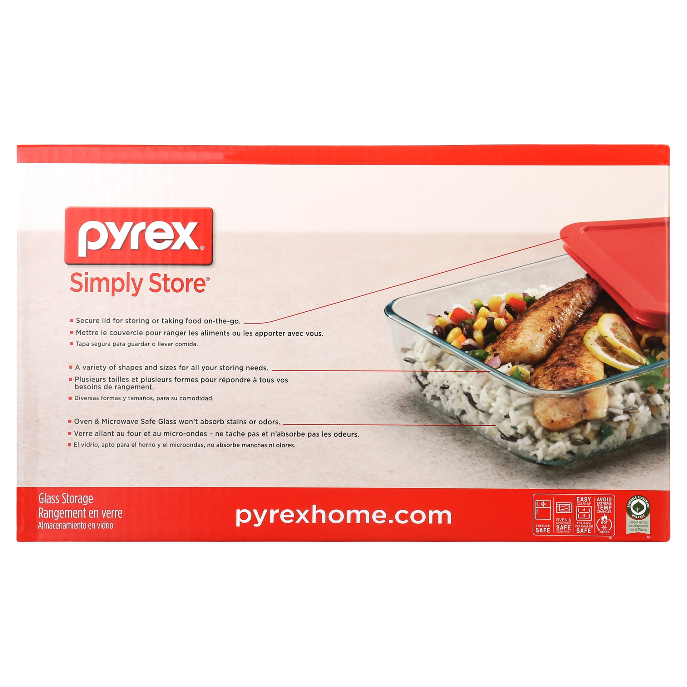 Pyrex 14-Piece Bake 'n Store Set