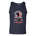 thumbnail image 1 of I Stand For The Flag Kneel For The Fallen USA Patriotic DT Adult Tank Top, 1 of 2