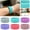 6 Colors, variant on FXMLRLK 1PC Silicone Bottle Label for Daycare, Bottle Labels Daycare, Reusable Writable Bottle Label for Write Name/Date Label, Anti-Slip Water Bottle Name Band,Bright Purple