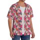 thumbnail image 2 of Fotbe Hearts for Valentines day Camisa Estampada de Manga Corta para Hombre, Casual de Verano, Estilo Playero, Sin Arrugas-X-Large, 2 of 5