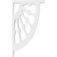 thumbnail image 3 of 5/8"W X 8"D X 14"H Classic Wagon Wheel Architectural Grade PVC Bracket, 3 of 11
