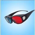 thumbnail image 1 of Red-Blue 3D Glasses/Cyan Anaglyph Simple Style 3D Glasses 3D Movie Game, 1 of 5