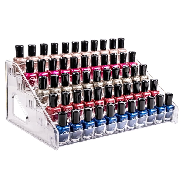 Organizador de esmaltes de uñas Pero Pero, estante acrílico transparente