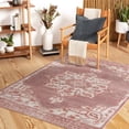 thumbnail image 2 of Surya Bilbao BBO-2320 63 x 84" Rectangle Fabric Rug in Pink/Tan, 2 of 7