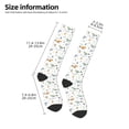 thumbnail image 5 of Fotbe Sea Creatures print Women's Men's Novelty Crew Socks Cotton Socks Knee High Socks for Walking,Running,Nurses,Pregnancy, 5 of 9