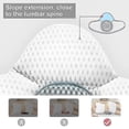 thumbnail image 5 of Orthopedic Lumbar Pillow For Sleep Support - Sciatica Relief, 5 of 5