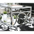 thumbnail image 4 of Bowery Hill Glass Coffee Table in Chrome Finish, 4 of 6