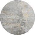 thumbnail image 2 of Addison Rugs Mayfield Premium Machine Washable Transitional Abstract Gray Round Rug, 8' x 8', 2 of 5