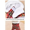 thumbnail image 4 of Christmas Pet Cloak with Hood Warm Winter Cape Costume for Small Dogs Cats Holiday Dress, 4 of 10