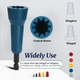 thumbnail image 5 of TFixol Efficient Wire Twisting Tool with Rotating Nut Driver for Secure Connections - Blue, 5 of 5