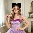 thumbnail image 4 of mgoYE Fluffy Cat Ears Headband Headwear for Women Girl Halloween Party Size One Size, 4 of 6