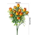 thumbnail image 3 of Bonsái artificial simulado en maceta, decoración para sala de estar, mesa de comedor, decoración en maceta para el hogar, simulación de plástico, plantas de frutas y verduras en macetas., 3 of 6