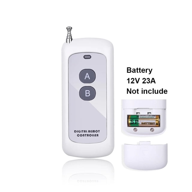 Tuya Interrupteur de Moteur d'Accès Électrique pour Portail de Garage Intelligent, USB 5V DC 12V 24V 32V, Module de Relais à Impulsion 1 Canal, Télécommande RF433, Facile à Installer