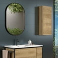 thumbnail image 3 of DAX Soul 22" Wide Reversible Mirror, Black, 3 of 4