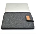 thumbnail image 2 of Funda interior de fieltro de lana para portátil, bolsa de transporte para Macbook Air/Pro/Retina, 11, 12, 13, 14 y 15 pulgadas Fivean unisex, 2 of 2