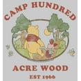 thumbnail image 2 of Men's Winnie the Pooh Camp Hundred Acre Wood  Sweatshirt Athletic Heather X Large, 2 of 4
