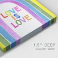 thumbnail image 3 of Love Loudly Collection B Premium Gallery Wrapped Canvas - Ready to Hang, 3 of 9